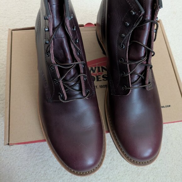 Red Wing Beckman Boot in Black Cherry, 11D - Picture 5 of 16